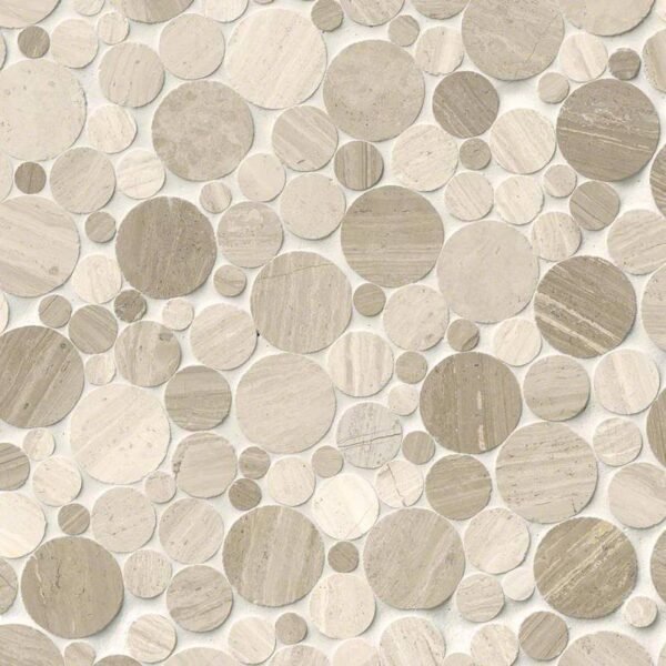 SERENITY STONE PEBBLES MESH BACKED