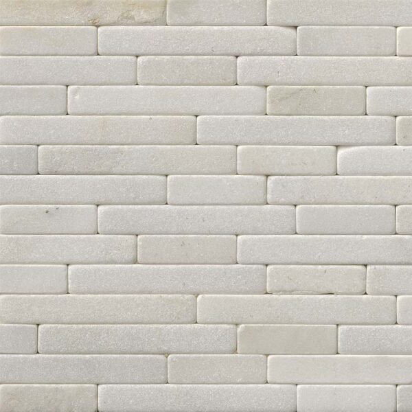 GREECIAN WHITE TUMBLED VENEER 8x18